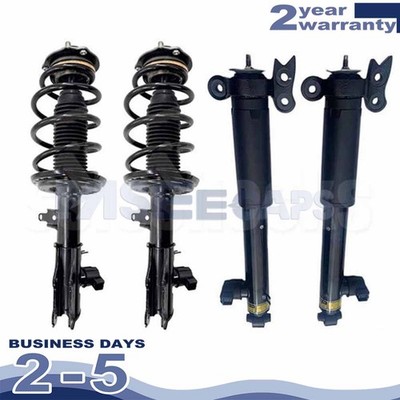 4Pcs Front Rear Shock Struts Assys w/CDC Fit Cadillac XT5 GMC Acadia 2017-2020