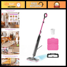 Powerful Steam Mop Cleaner - Fast Heat-Up, Chemical-Free for Hardwood & Tile, 3