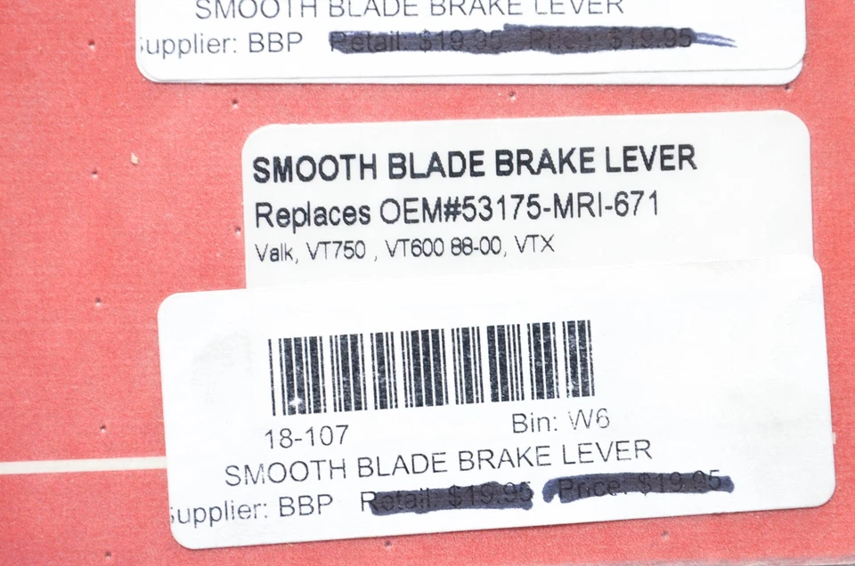 Palanca de freno Show Chrome 18-107 NOS Foto 3 de 3