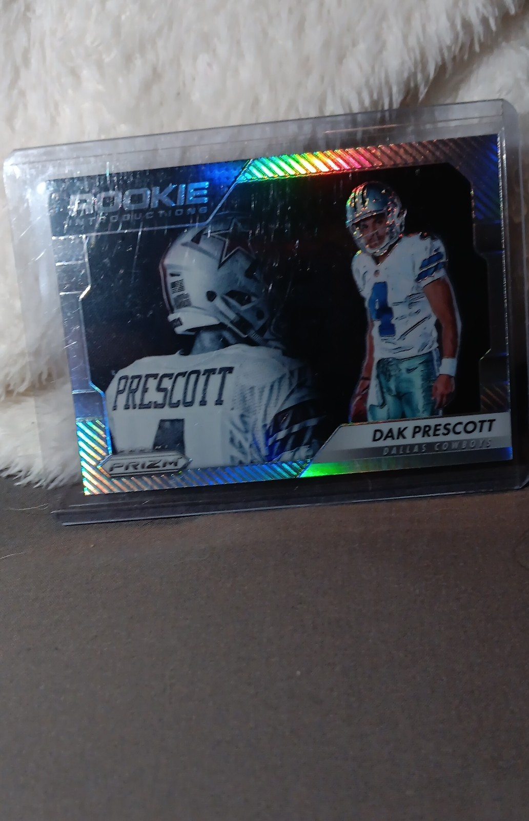 2016 Panini Prizm - Rookie Introductions Dak Prescott #22 Silver Prizm (RC)
