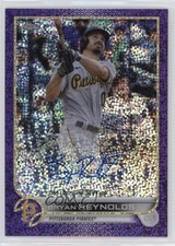 2022 Topps Chrome Veteran Purple Speckle Refractor /299 Bryan Reynolds Auto 17fn