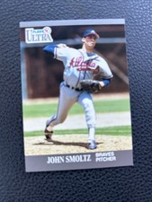 John Smoltz 1991 Fleer Ultra #12! 2 Card Min! Read Desc!