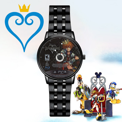 Kingdom Hearts HD 1.5 ReMIX Game Disc Wrist Watch