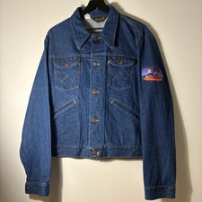 Vintage 1970s Wrangler Denim Trucker Jacket S...