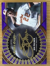 Gold Ink On Card Auto /25 2023 Topps Five Star Purple - Jim Palmer Orioles HOF