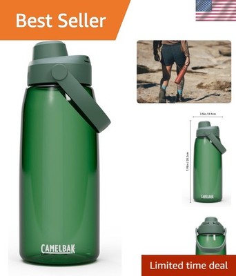 Thrive Chug Tritan Renew Water Bottle Forest Green, 32oz