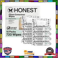 Hypoallergenic Multi-Use Baby Wipes for Sensitive Skin, Pattern Play, 720 Count