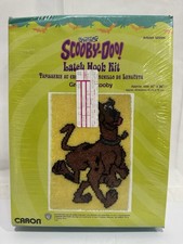 Caron Scooby-Doo Latch Hook Kit Groovy Scooby SD0100 Canvas Yarn Pattern