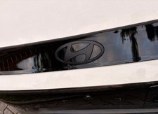 Hyundai Inster Embleme schwarz MATT matte black Badges Set front and rear