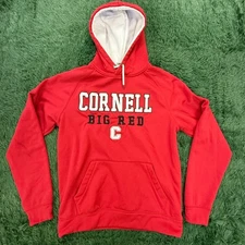 Cornell University Red Pullover Sweatshirt Size Medium Unisex