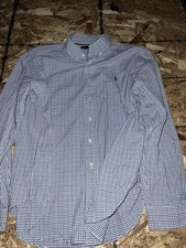 Ralph Lauren Men's XL Classic Fit Long Sleeve Button Down Light Blue Shirt