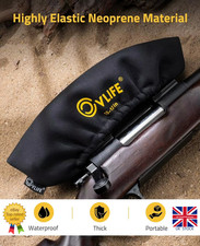 Neoprene Scope Cover 10-12" with Lens Cloth & Strap All-Weather proof CVLIFE®