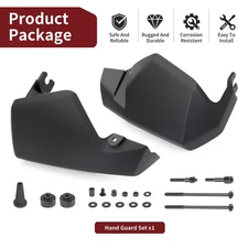57300-27826-291 for Suzuki DL650A ABS V-Strom 650 2004-2011 Black Hand Guard Kit