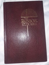 The Rainbow Study Bible KJV 1986 Bold Letter Edition Color-Coded