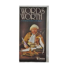 Invicta Plastics Boardgame Words Worth Box VG/NM