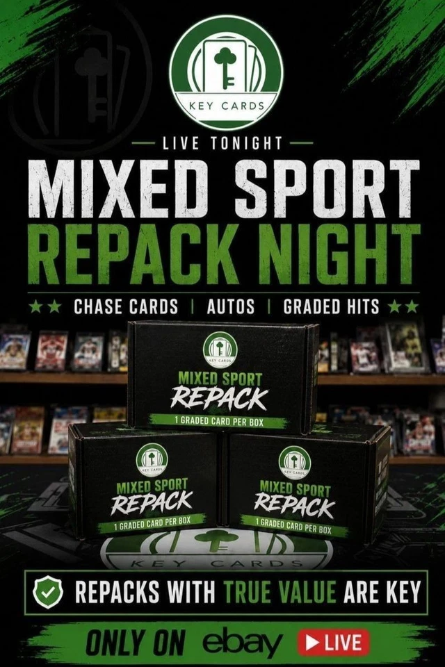 KeyPacks! - Mixed Sport Repacks by Key Cards – Multi-Sport & Team Repacks!