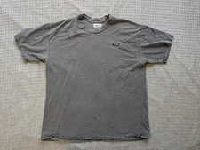 Joah Brown Shirt Women One Size Gray Made In USA Essential Boxy Fit Casual Tee