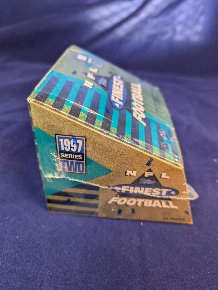 1997 Topps Finest Football Hobby Box Series 2 Factory Sealed - Image 4 of 4