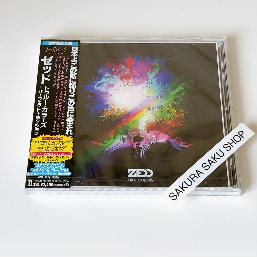 ZEDD True Colors Perfect Edition CD Japan Limited Bonus ZEDD True Colors Perfect Edition CD Japan Limited Bonus