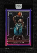 2022-23 Panini One and One Legends Purple 2/25 Kevin Garnett #168 HOF 1d59