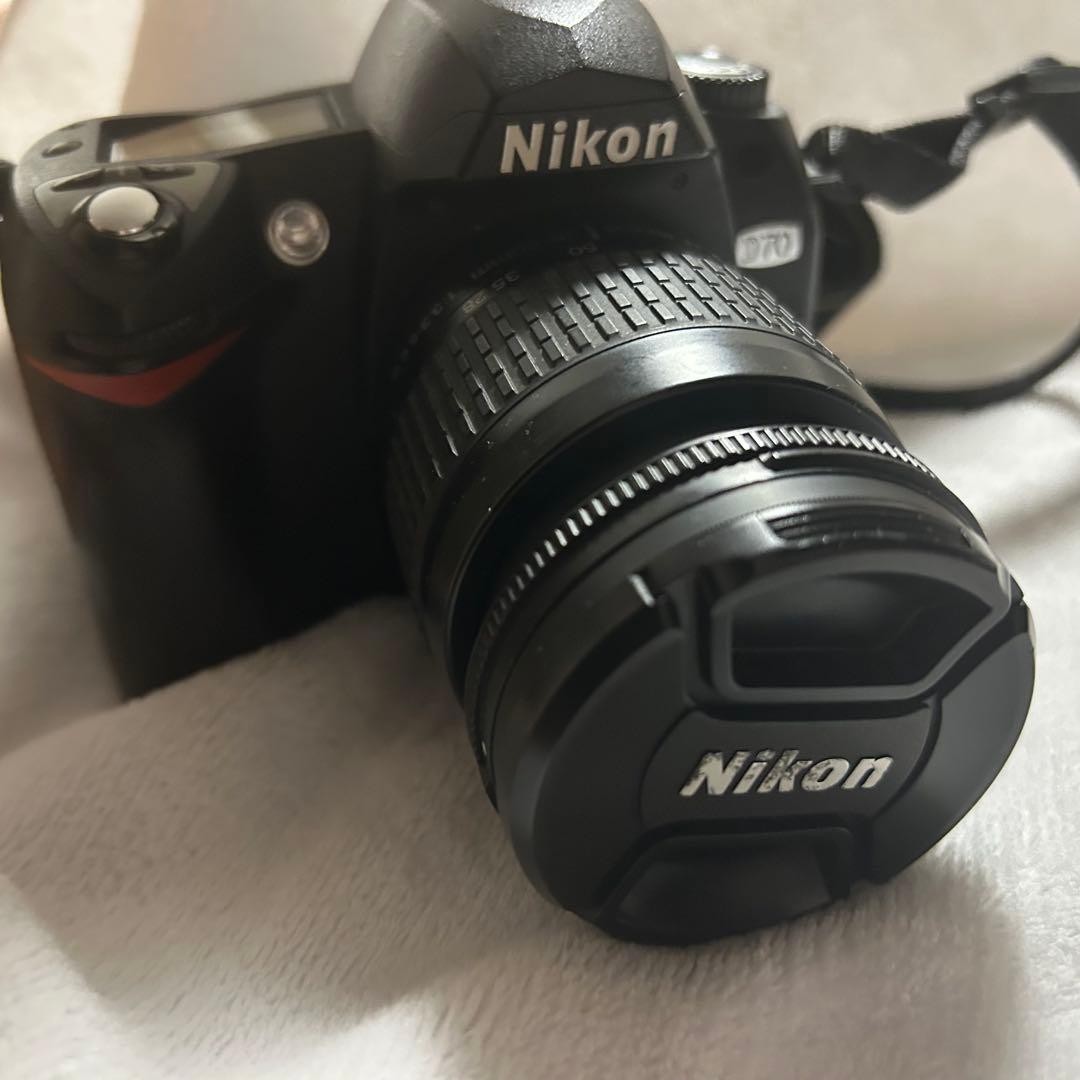 Nikon D70 Digital SLR Camera 28-80mm Lens Battery Charger Tested From Japan