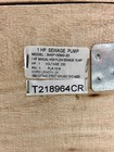 ASHLAND MANUAL SEWAGE PUMP SWF100M2-20, 1HP 230V 1PH — photo 2