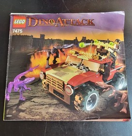 LEGO Dino Attack: Fire Hammer Vs. Mutant Lizards (7475)  w/ Box