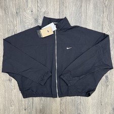 Nike Jacket Size Medium Womens Black Repel UV Protection Everything Woven 90