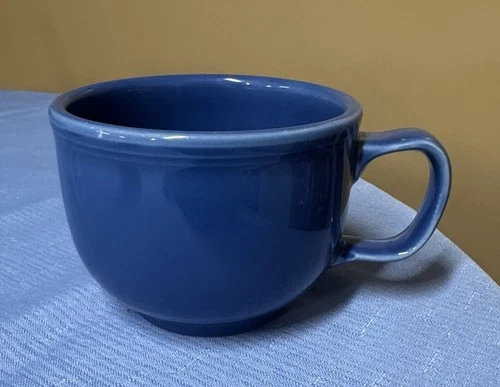 FIESTAWARE FIESTA HLC Ceramic Jumbo Mug Chili/soup Bowl 18 Oz Lapis