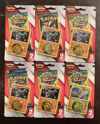 Pokémon TCG Evolutions/GR 2x 3-card Mini Booster Packs + Bonus&Coin