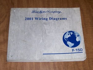 2001 Ford F-150 Truck Wiring Diagrams Manual for electrical repairs