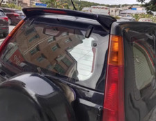 Rear Roof Window Spoiler Wing Wlight For 2001-2006 Honda Crv Cr-v Glossy Black