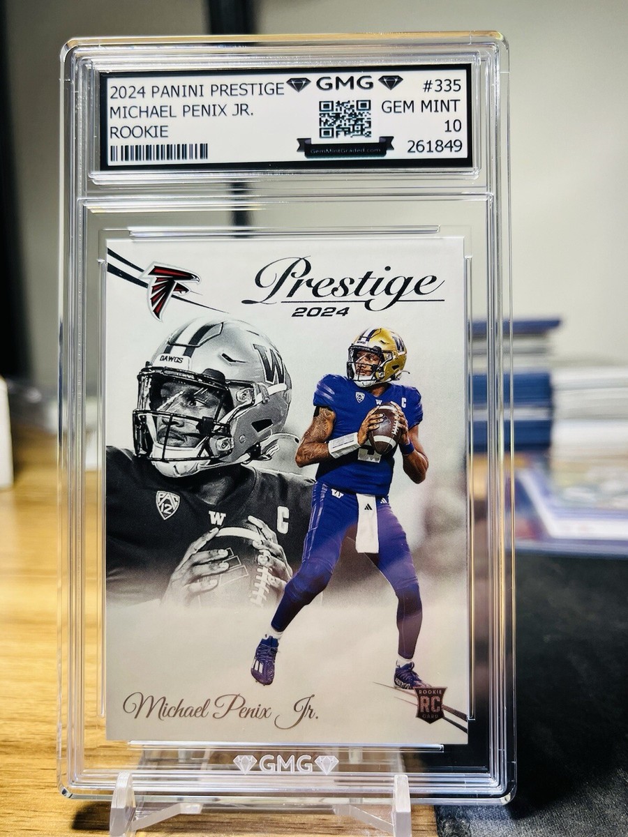 2024 Panini Prestige Michael Penix Jr. Rookie GMG Graded 10 Gem