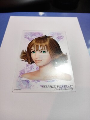 Final Fantasy Art Museum Trading Card S-12 Selphie Portrait Special Edition