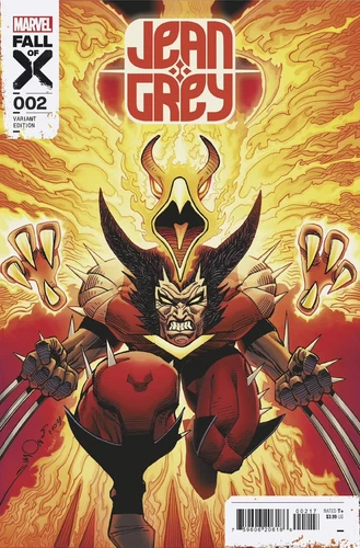 🔥✖️ JEAN GREY #2 WALT SIMONSON Wolverine Phoenix 1:50 Ratio Variant