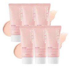 A'PIEU PURE BLOCK 50ml 1.69oz x 6pcs Toneup sunbase EX SPF50 PA  sunscreen