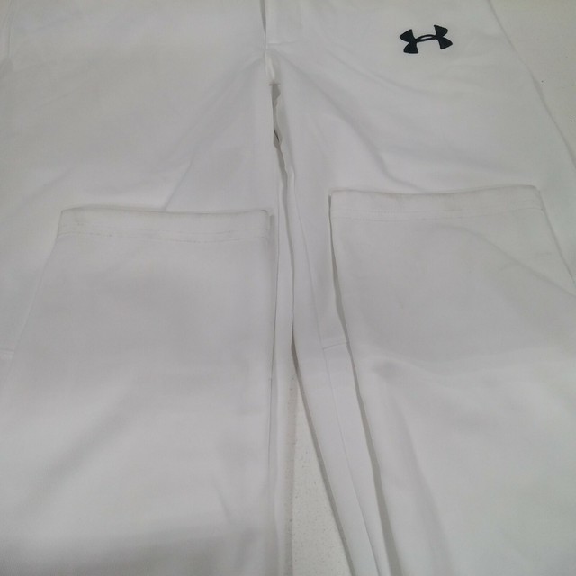 boys black under armour baseball pants