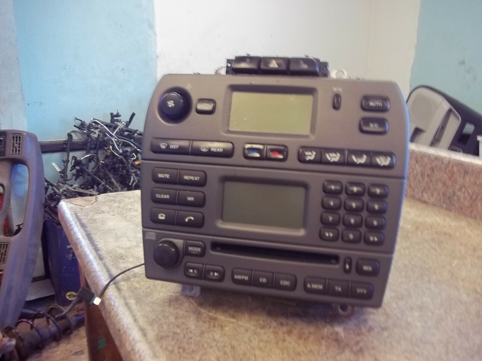 2004 2005 06 2007 2008 JAGUAR X TYPE Audio Radio Am-fm-stereo-cd 6 Disc OEM