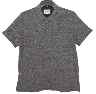 Flag & Anthem Golf Gray Polo Shirt Mens XL Logo Preppy Short Sleeves Athletic
