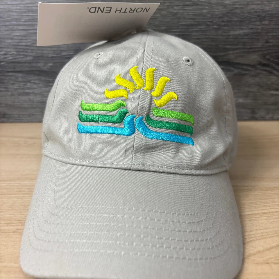 Gorra North End con correa trasera marrón ajustable nueva con etiquetas Foto 3 de 4