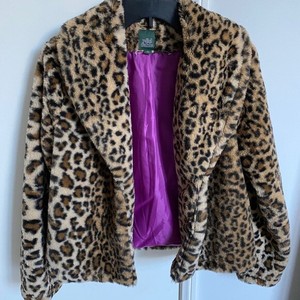 wild fable leopard jacket