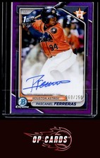 Pascanel Ferreras 2024 Bowman Chrome #CPA-P Autograph Purple Refractor /250