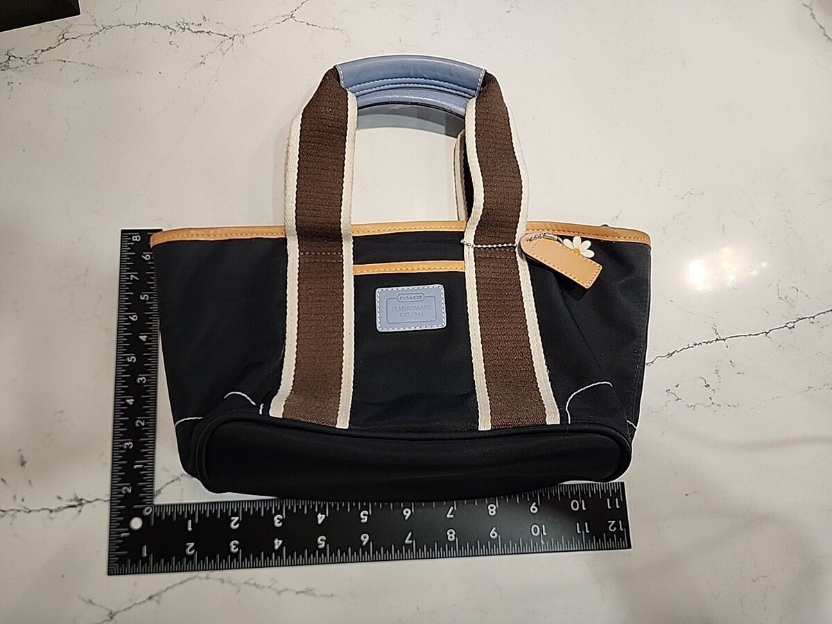 Coach Bag - Hampton Mini Tote Purse - No M3K-6260 - Blue Coach Bag - Hampton Mini Tote Purse - No M3K-6260 - Blue