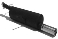EndschalldäMpfer Auspuff Ulter Peugeot 307 2001-2007 80Mm
