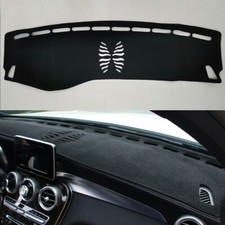 Car Dashmat Dashboard Dash Mat Non-slip Sun Cover Pad For Mercedes Benz C Glc