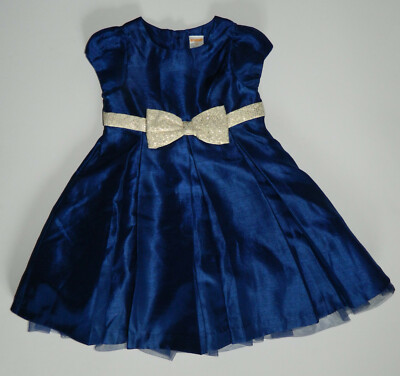 GYMBOREE girls Navy Blue Tulle GOLD BOW Short Sleeve DRESS* 4T | eBay GYMBOREE girls Navy Blue Tulle GOLD BOW Short Sleeve DRESS* 4T | eBay