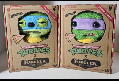 BRAND NEW Ninja Turtle FUGGLERS in Box. (Donatello & Leonardo)   