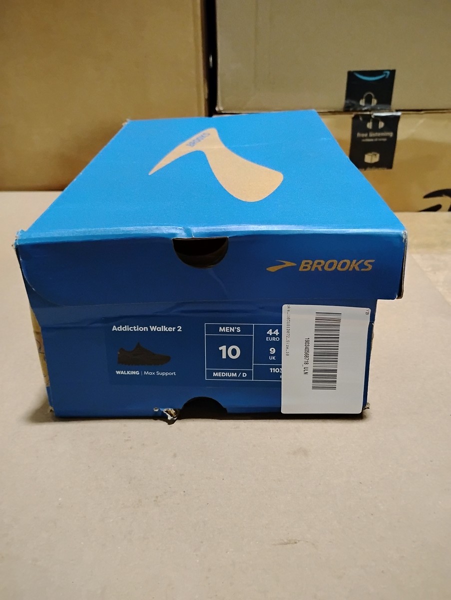 UsedLikeNew_Brooks Men's Addiction Walker Walking Shoe Black