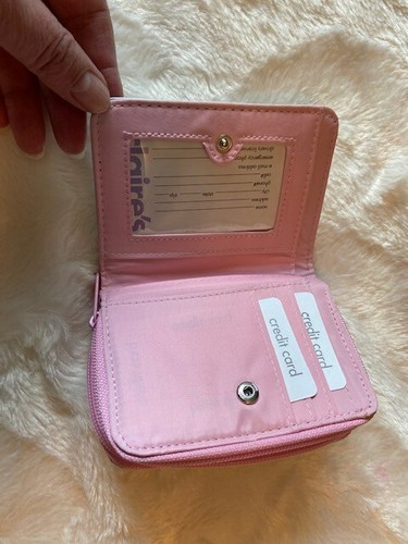 Children's Bilfold wallet Zipper closure for coins Card Holder Dog Cat NWT - Picture 4 of 9