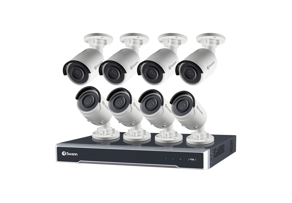 Security Camera System - Swann SWNVK-167508- 16ch NVR-3TB w/8 - bullet cams NIB-image